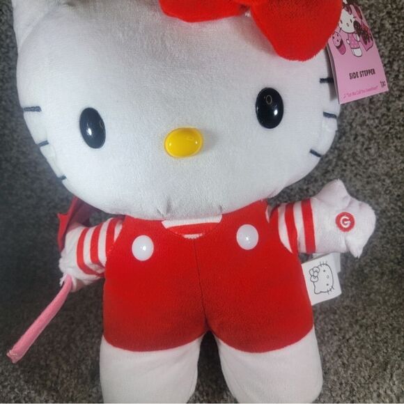 NWT Sanrio Hello Kitty Valentine’s Day Greeter Side Stepper Animated Plush - Picture 6 of 7